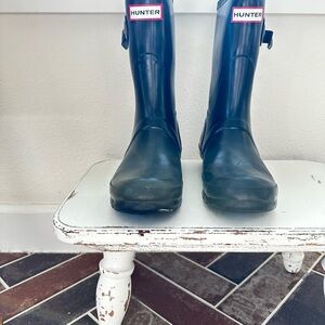 Hunter Black Waterproof Boots